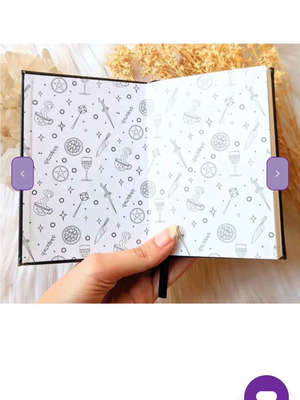 Goddess Provisions Mystical Musings Divination Diary NWT gift whimsigoth witch
